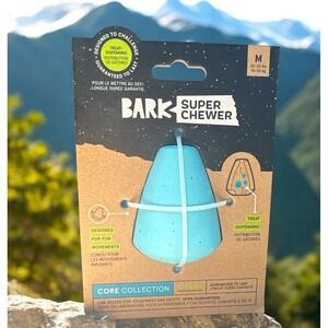 New Bark Super Chewer Core Collection Dog Toy Treat Dispensing M Medium 20-50lbs
